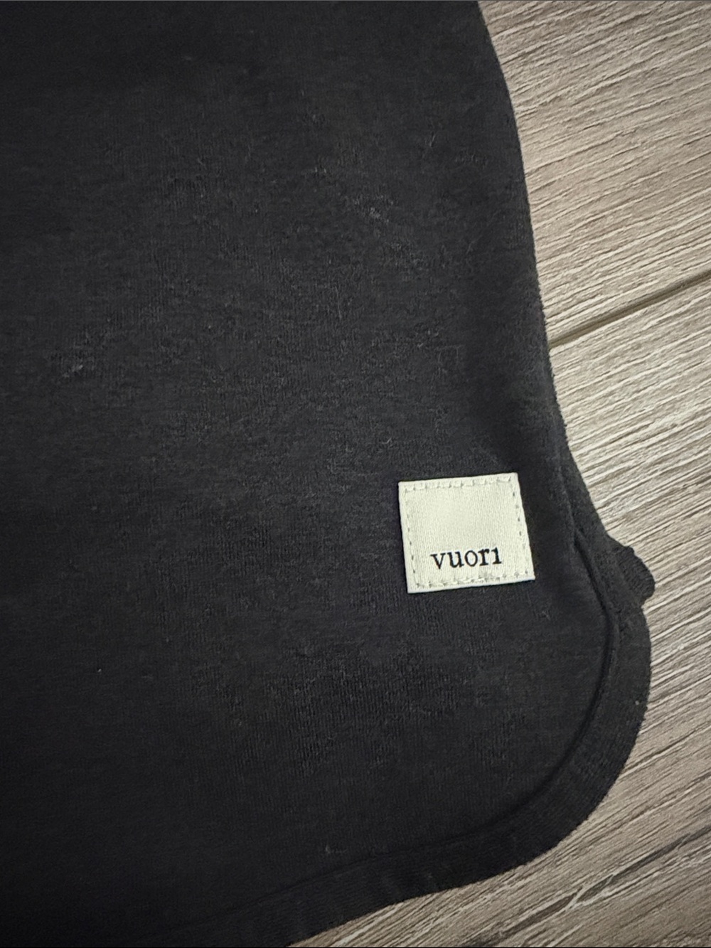 Vuori Black Crossback One-Piece Romper - Picture 2 of 5